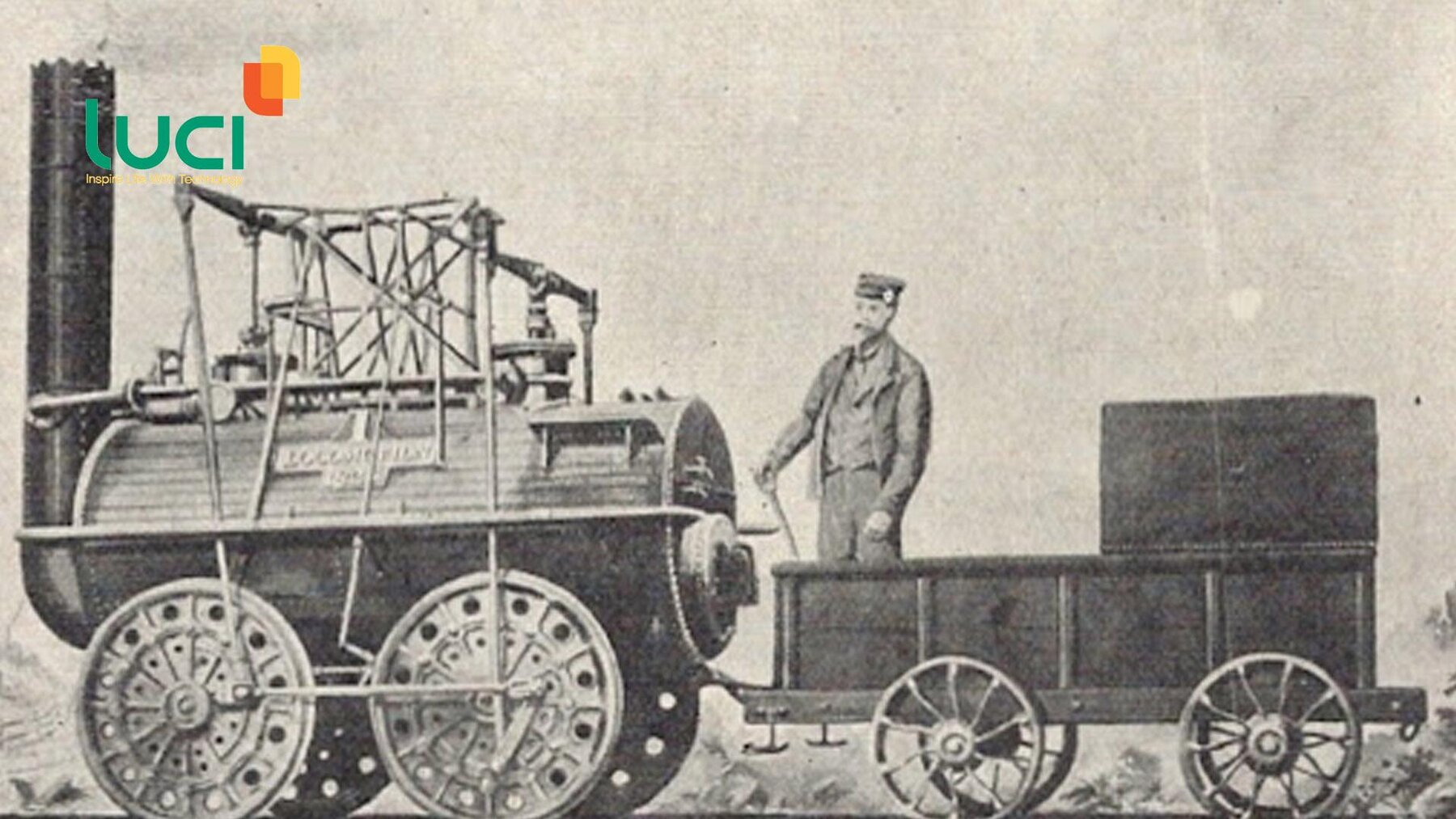 Chiếc đầu máy xe lửa đầu tiên chạy bằng hơi nước