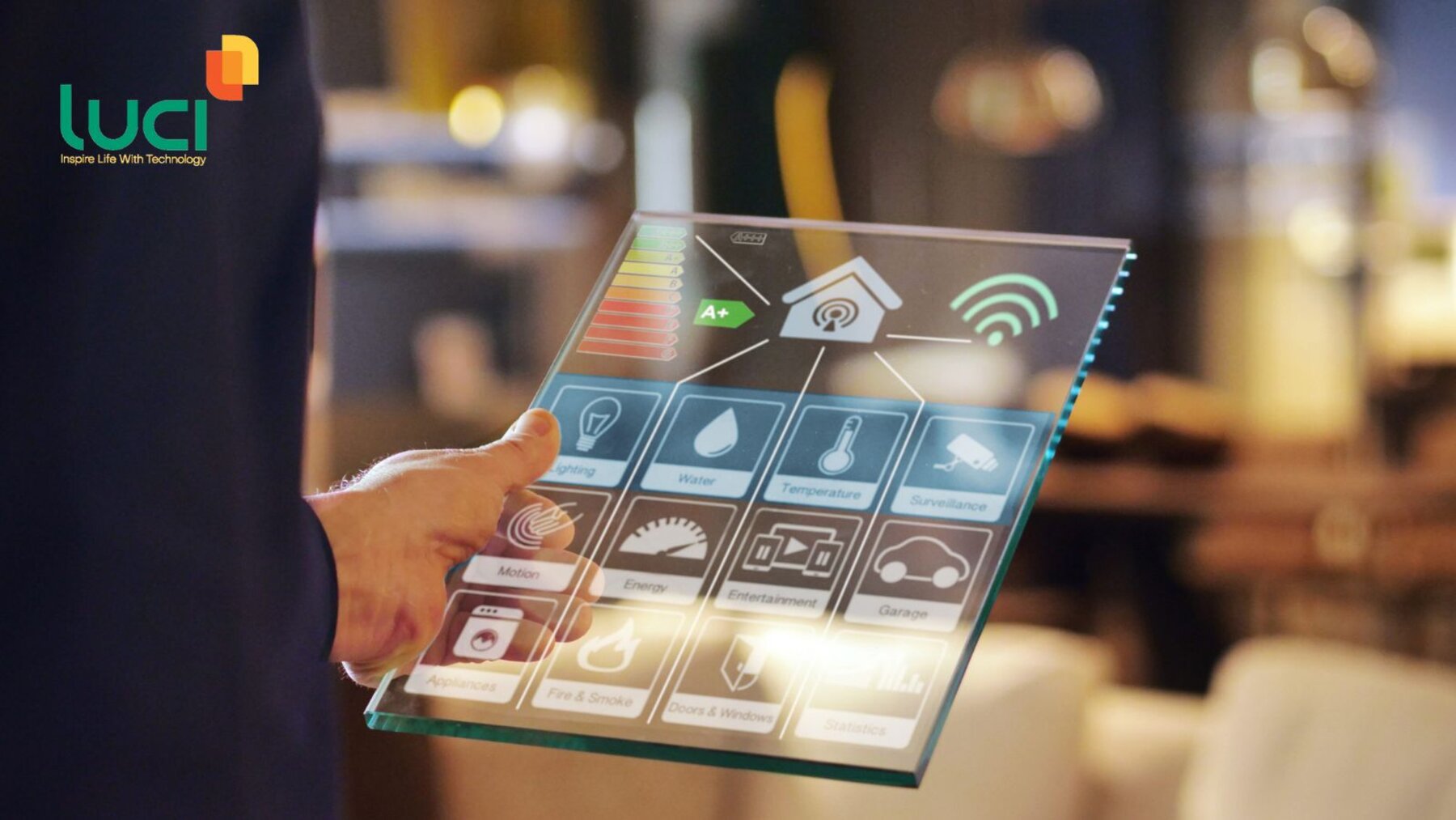 Mọi thiết bị trong tòa nhà được kết nối thông qua mạng lưới IoT