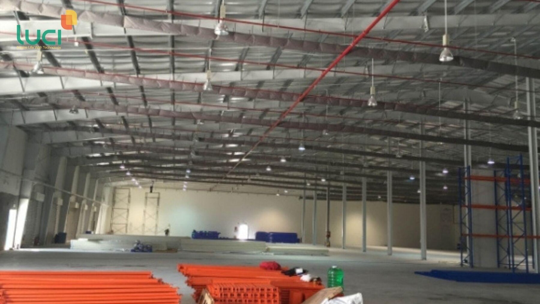 Hệ thống chữa cháy sprinkler được lắp đặt trong nhiều xưởng sản xuất